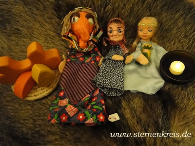 Puppen für die Vasilissa Geschichte zu Samhain_1